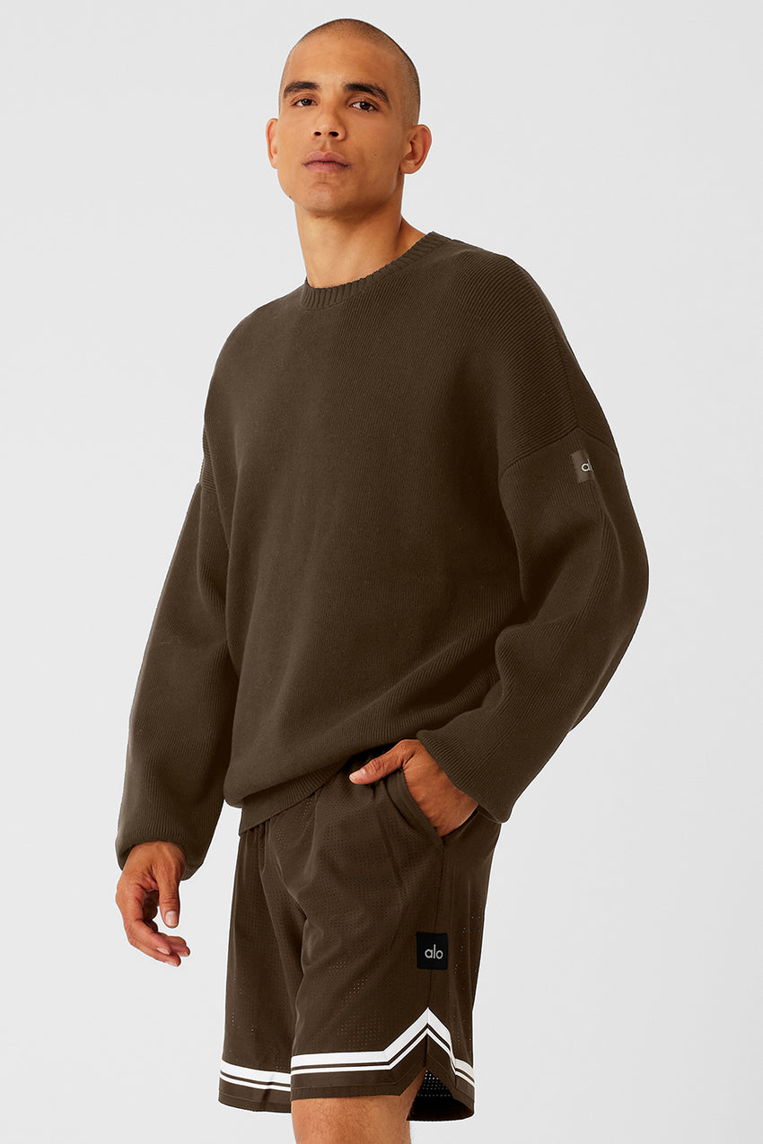 Scholar Crew Neck Sweater - Ivory