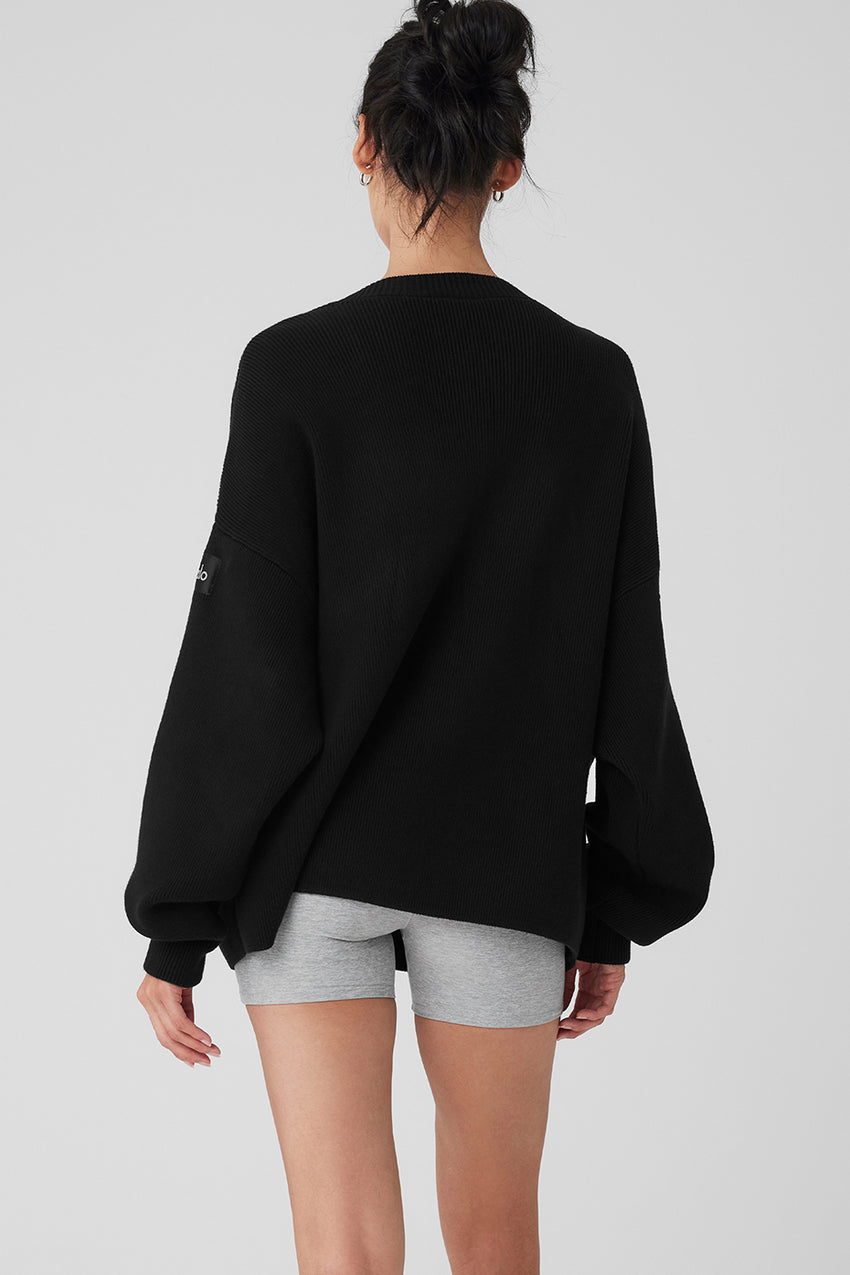Scholar Cardigan Sweater - Ivory