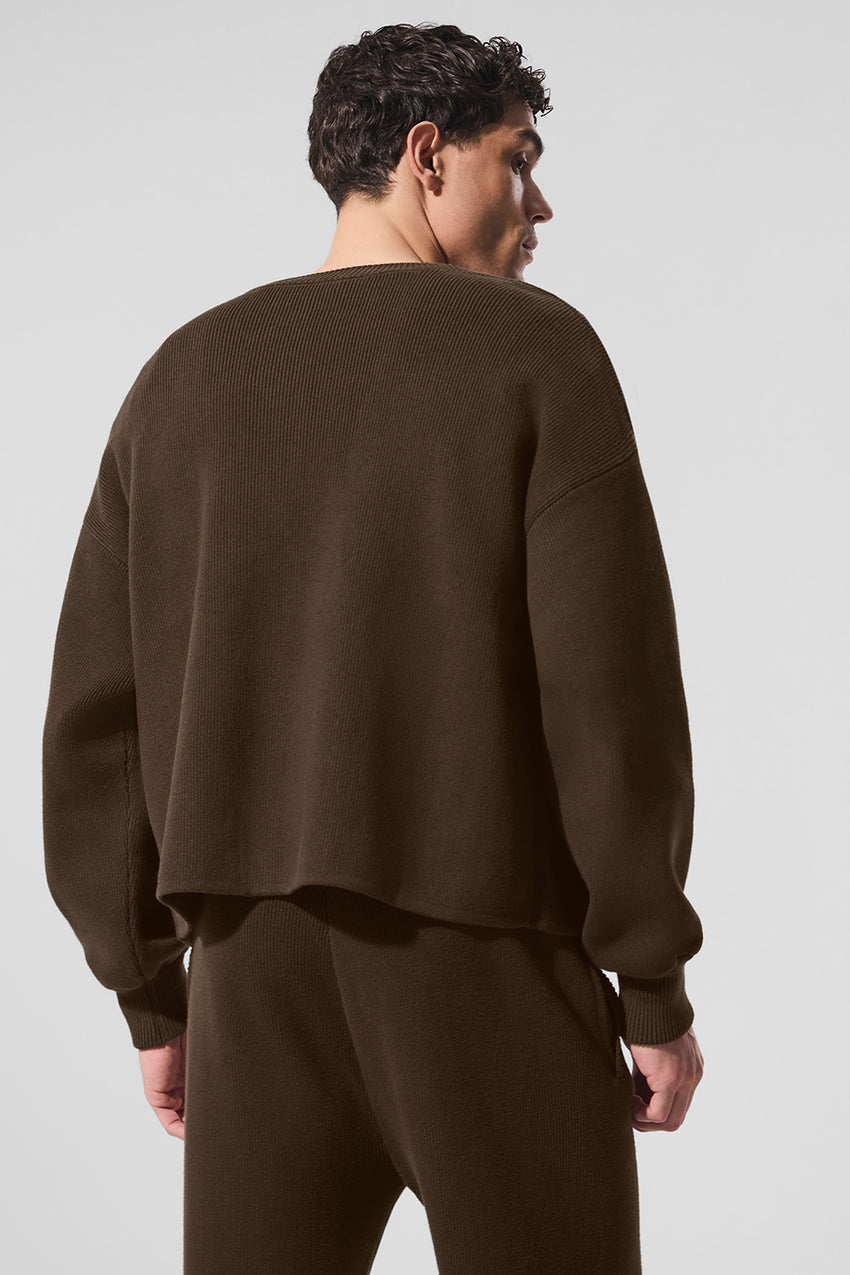 Scholar Cardigan Sweater - Ivory