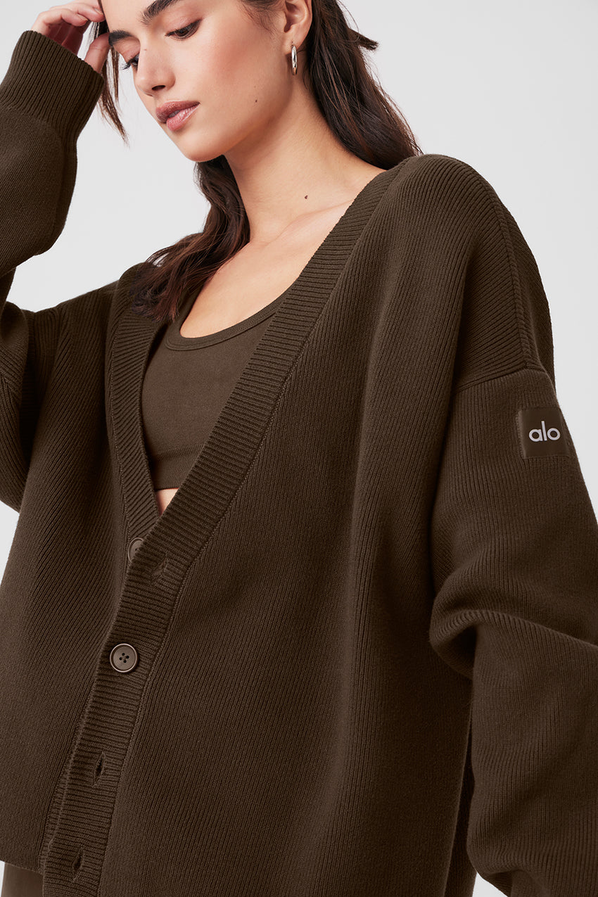 Scholar Cardigan Sweater - Ivory