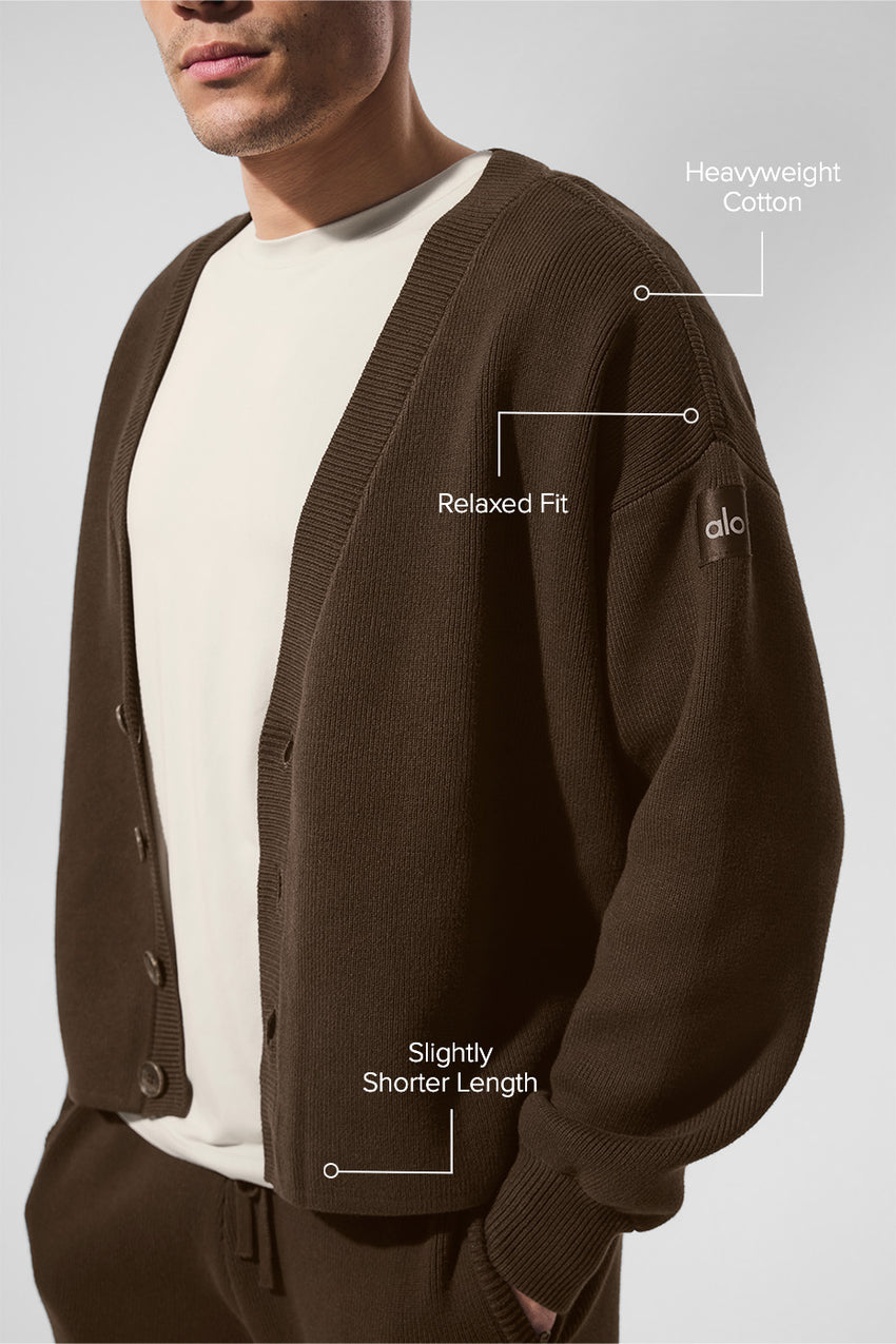Scholar Cardigan Sweater - Ivory