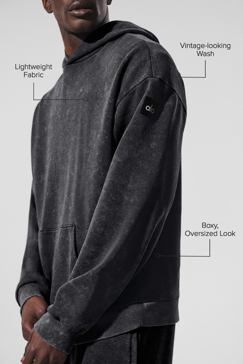 Chill Vintage Wash Hoodie - Gravel Wash