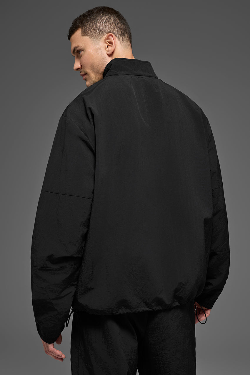 Light Weight Takeaway Track Pullover - Bone