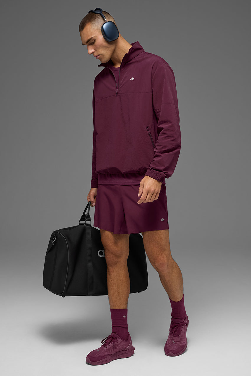 Light Weight Takeaway Track Pullover - Bone
