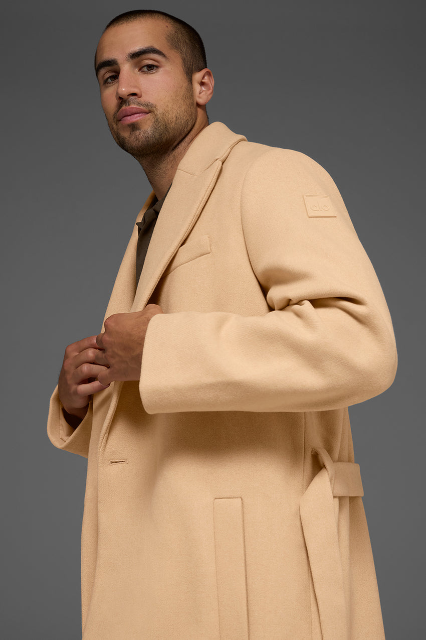 Wool Gameday Overcoat - Athletic Heather Grey
