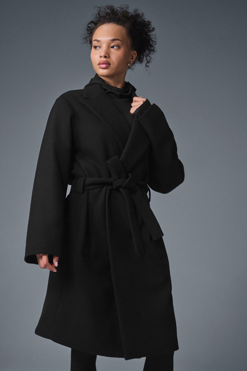 Wool Gameday Overcoat - Athletic Heather Grey