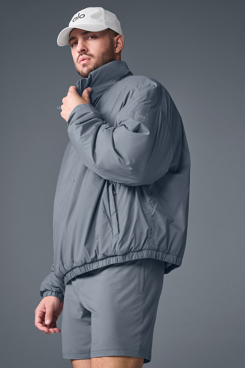 Latitude Light Weight 1/2 Zip Pullover Jacket - Black