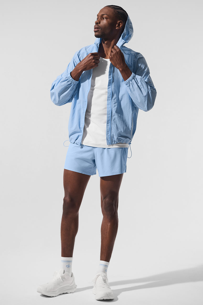 Vantage Nylon Ripstop Track Jacket - Bone