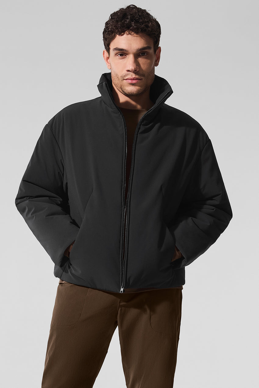Stretch Woven Notable Jacket - Anthracite