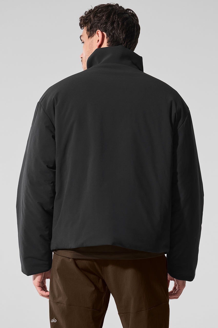 Stretch Woven Notable Jacket - Anthracite