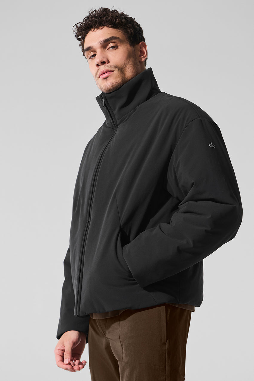 Stretch Woven Notable Jacket - Anthracite