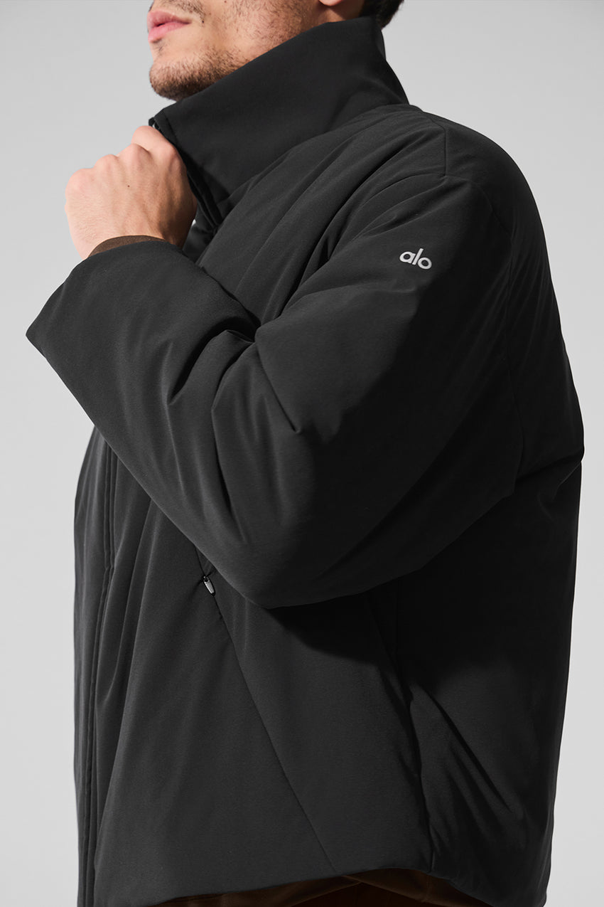 Stretch Woven Notable Jacket - Anthracite
