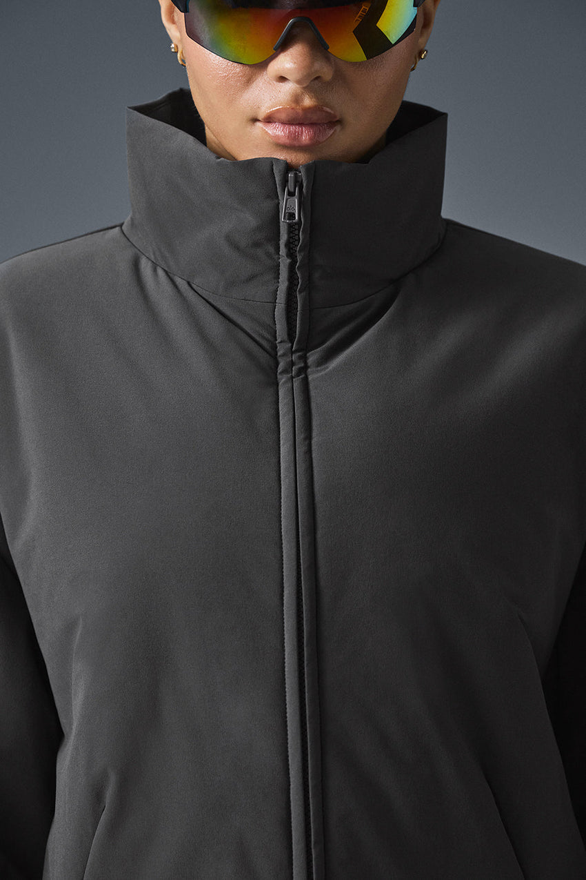 Stretch Woven Notable Jacket - Anthracite