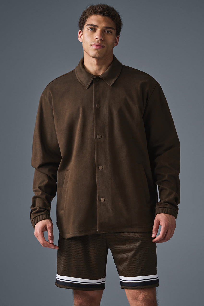 Edition Sueded Jacket - Black