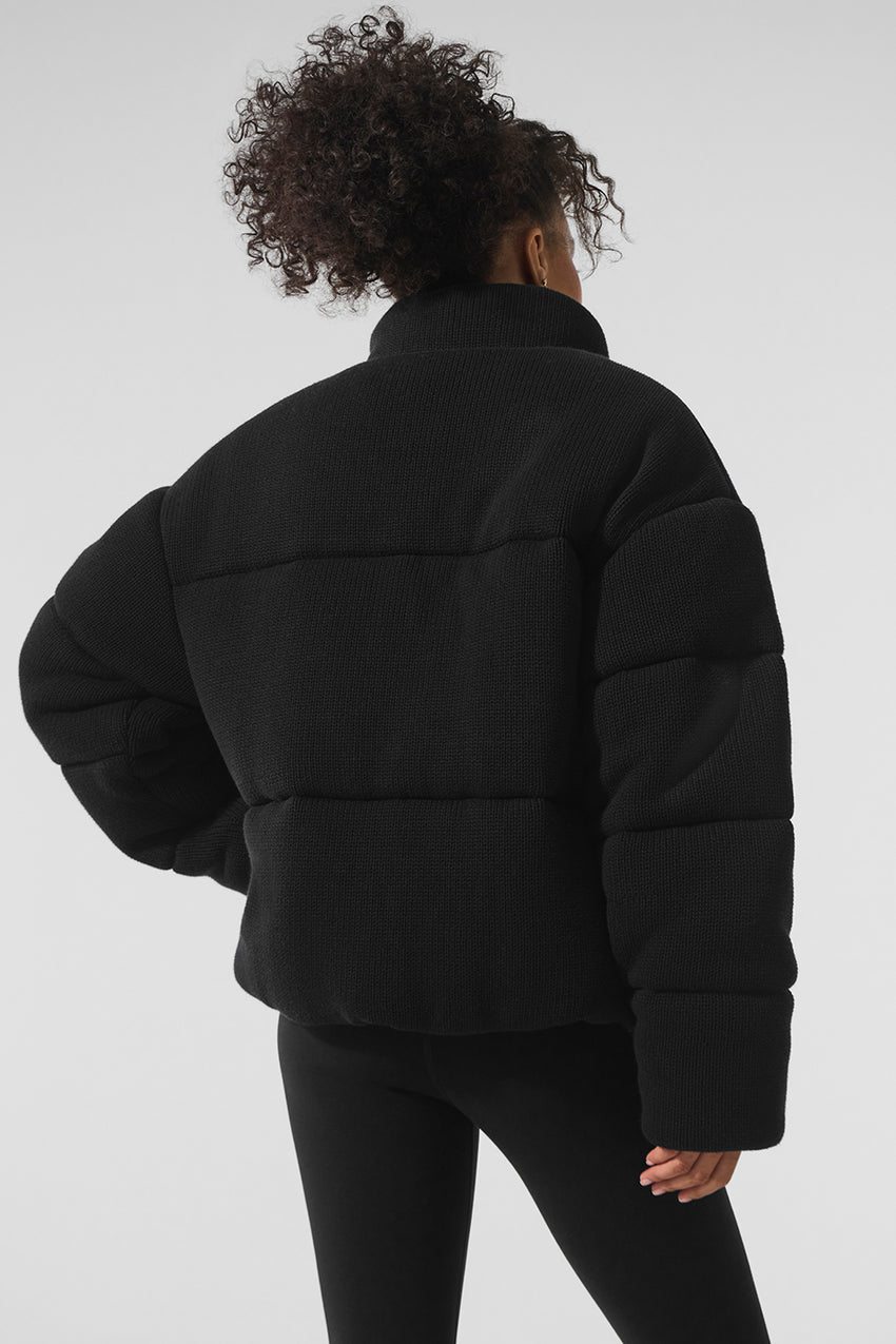 Stage Sweater Puffer - Black