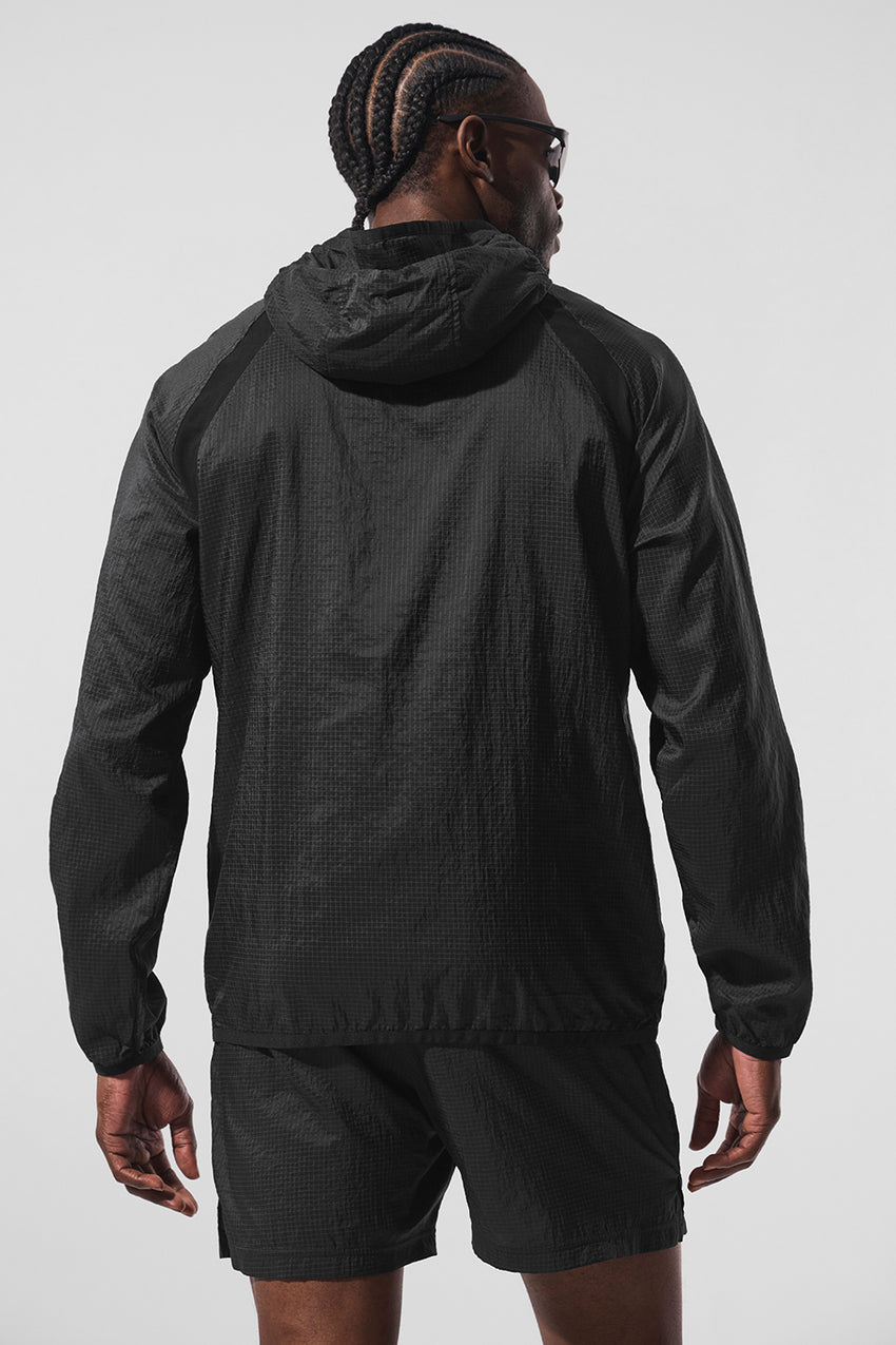Game Time Ripstop Jacket - Black
