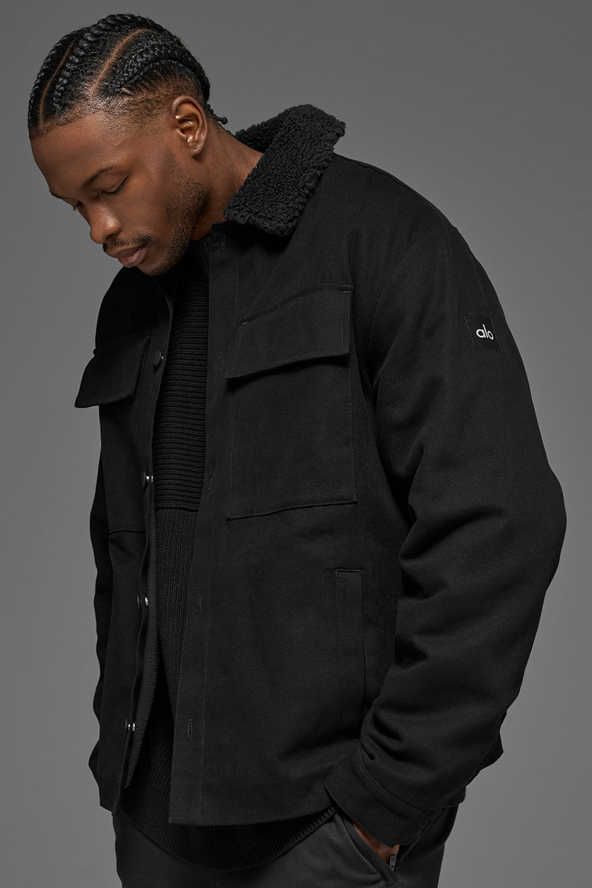 Canvas Utility Shacket - Bone