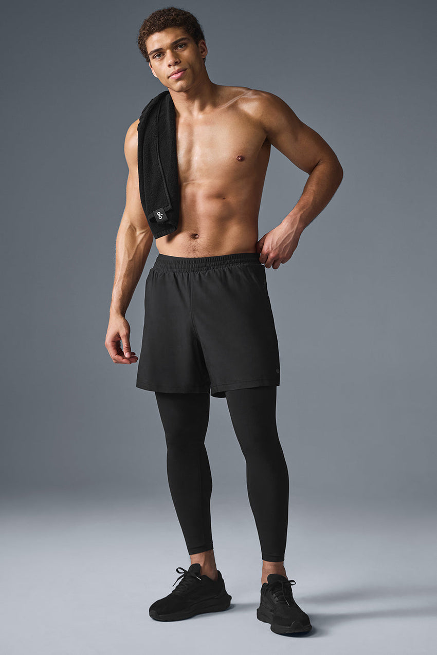 5" Revival 2-in-1 Pant - Anthracite/Black