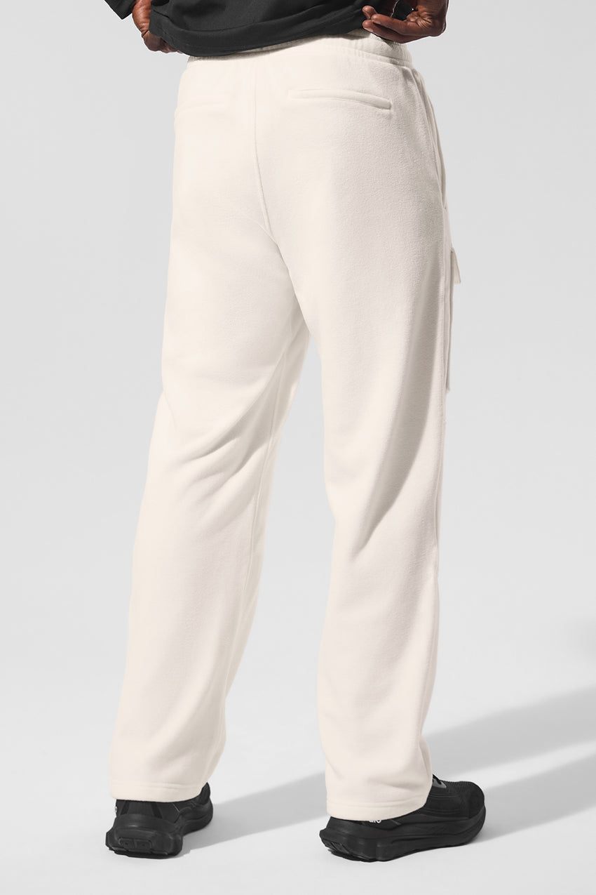 Polar Fleece Ridge Cargo Pants - Black