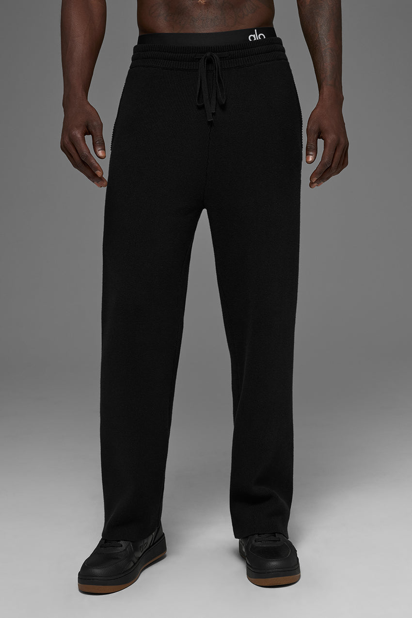 Scholar Straight Leg Sweatpant - Espresso