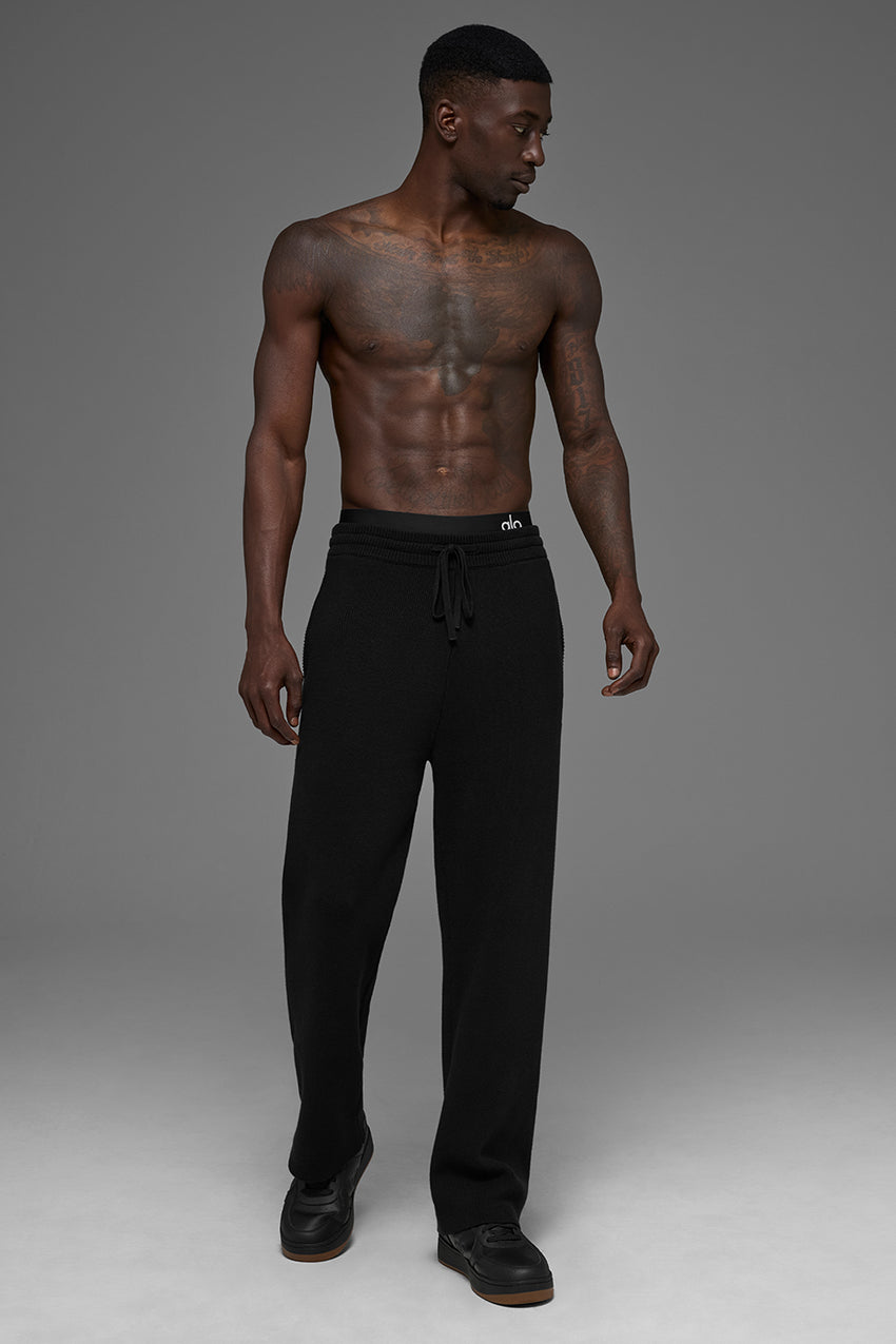 Scholar Straight Leg Sweatpant - Espresso