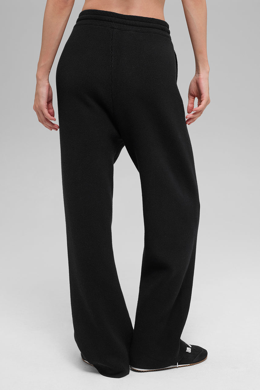 Scholar Straight Leg Sweatpant - Espresso