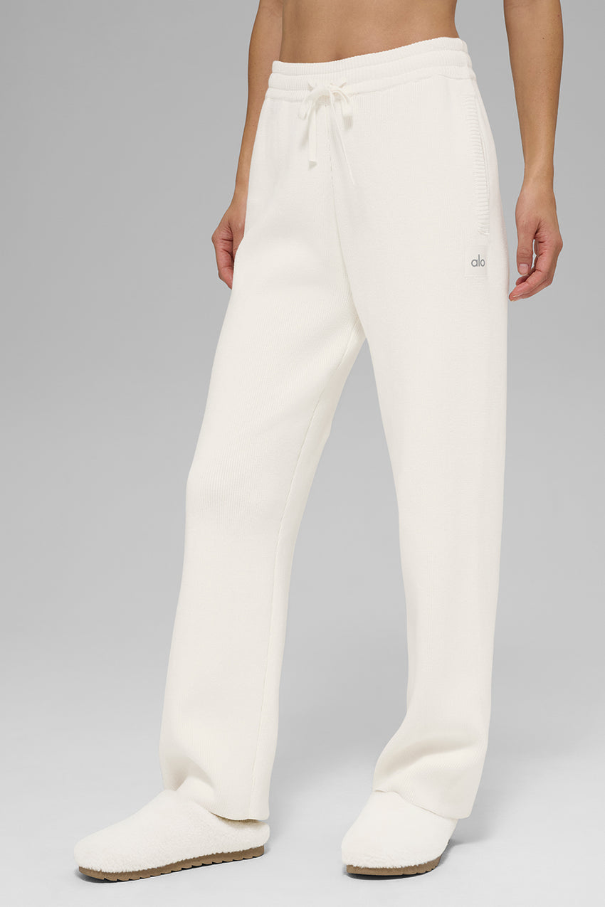 Scholar Straight Leg Sweatpant - Espresso