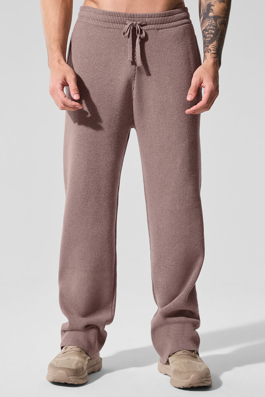 Scholar Straight Leg Sweatpant - Espresso