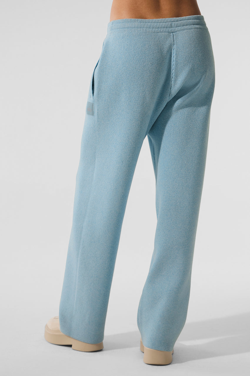 Scholar Straight Leg Sweatpant - Espresso