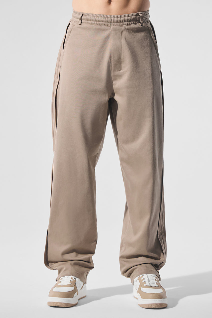 Edition Sueded Straight Leg Pant - Black