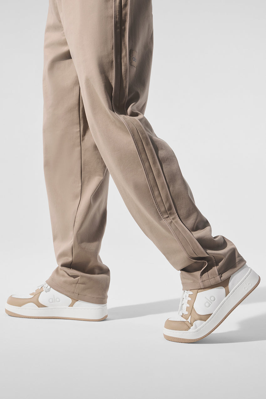 Edition Sueded Straight Leg Pant - Black