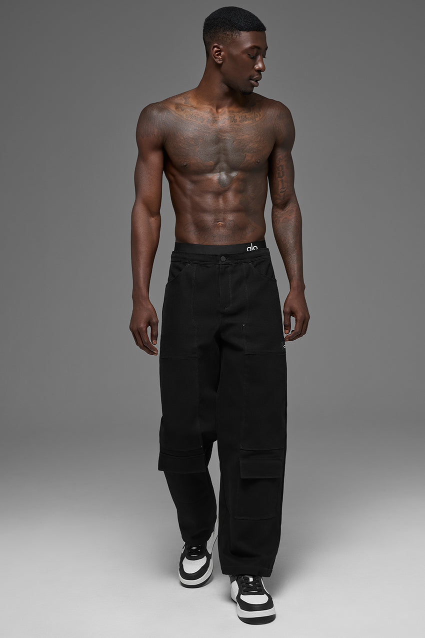 Cotton Canvas Carpenter Pant - Gravel