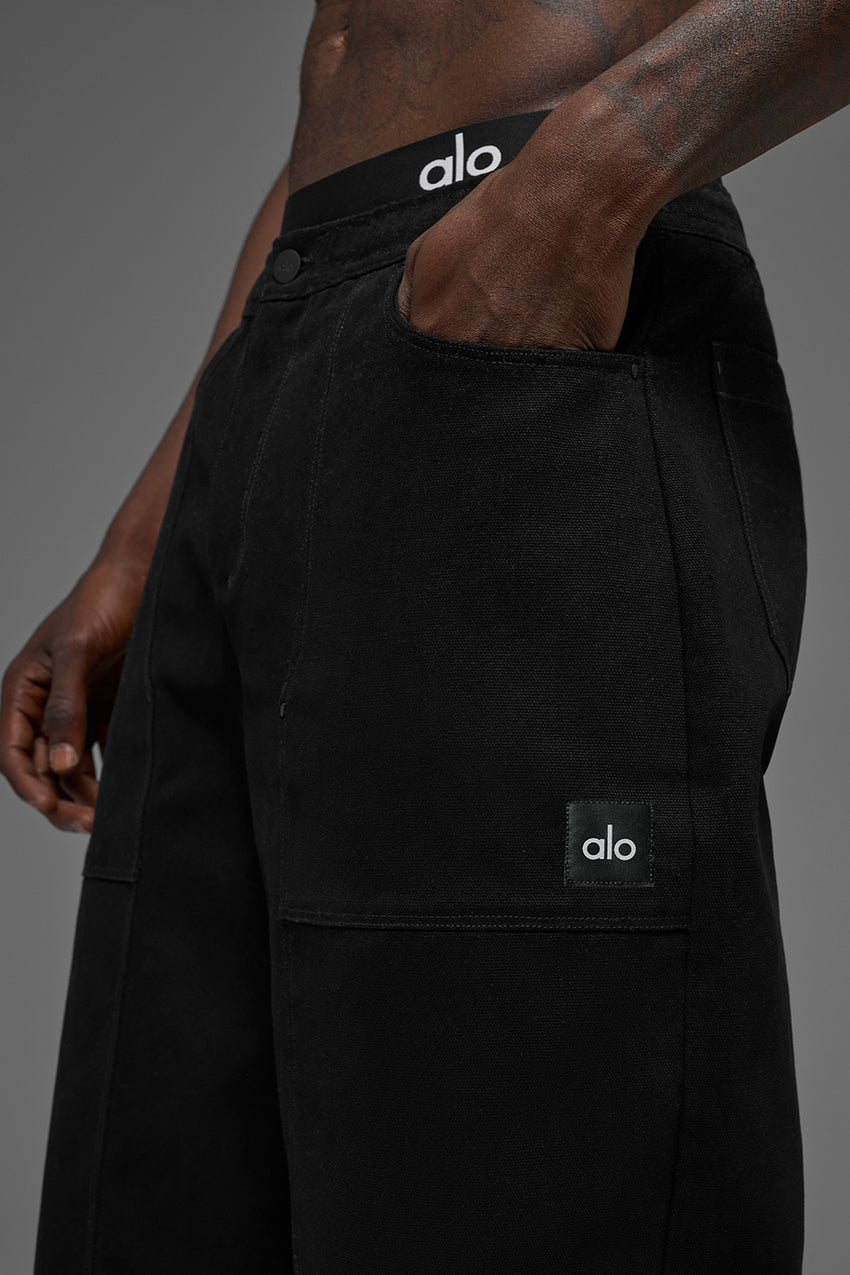 Cotton Canvas Carpenter Pant - Gravel