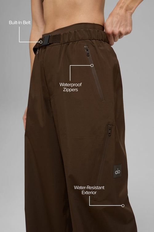 Alpha Shell Pant - Espresso