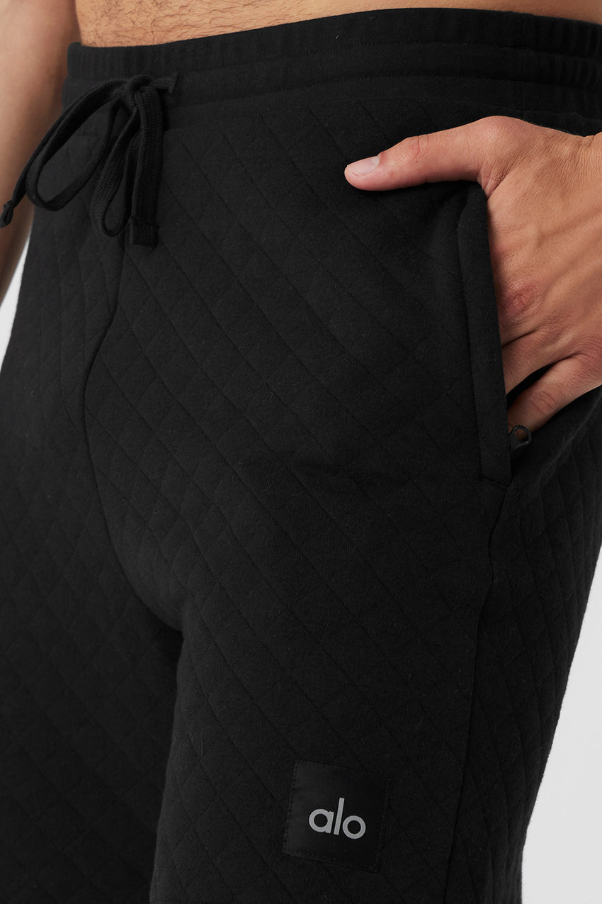 Quilted Stadium Short - Ivory