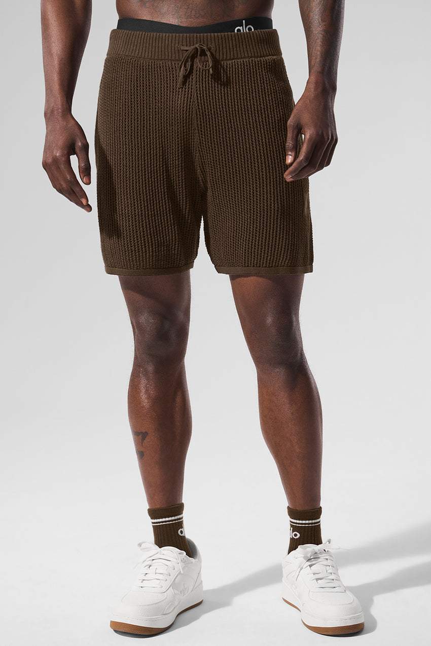 Open-Knit Short - Black