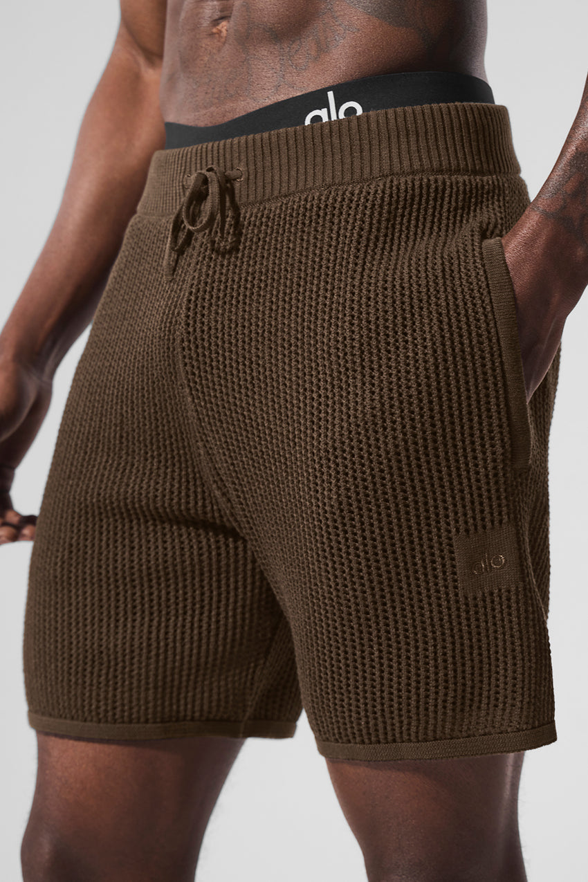 Open-Knit Short - Black