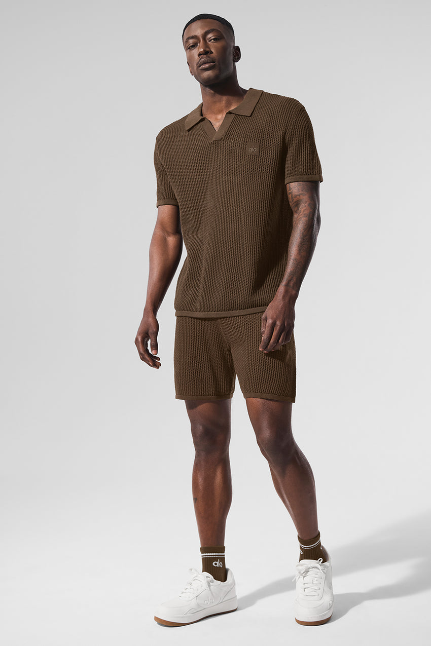 Open-Knit Short - Black