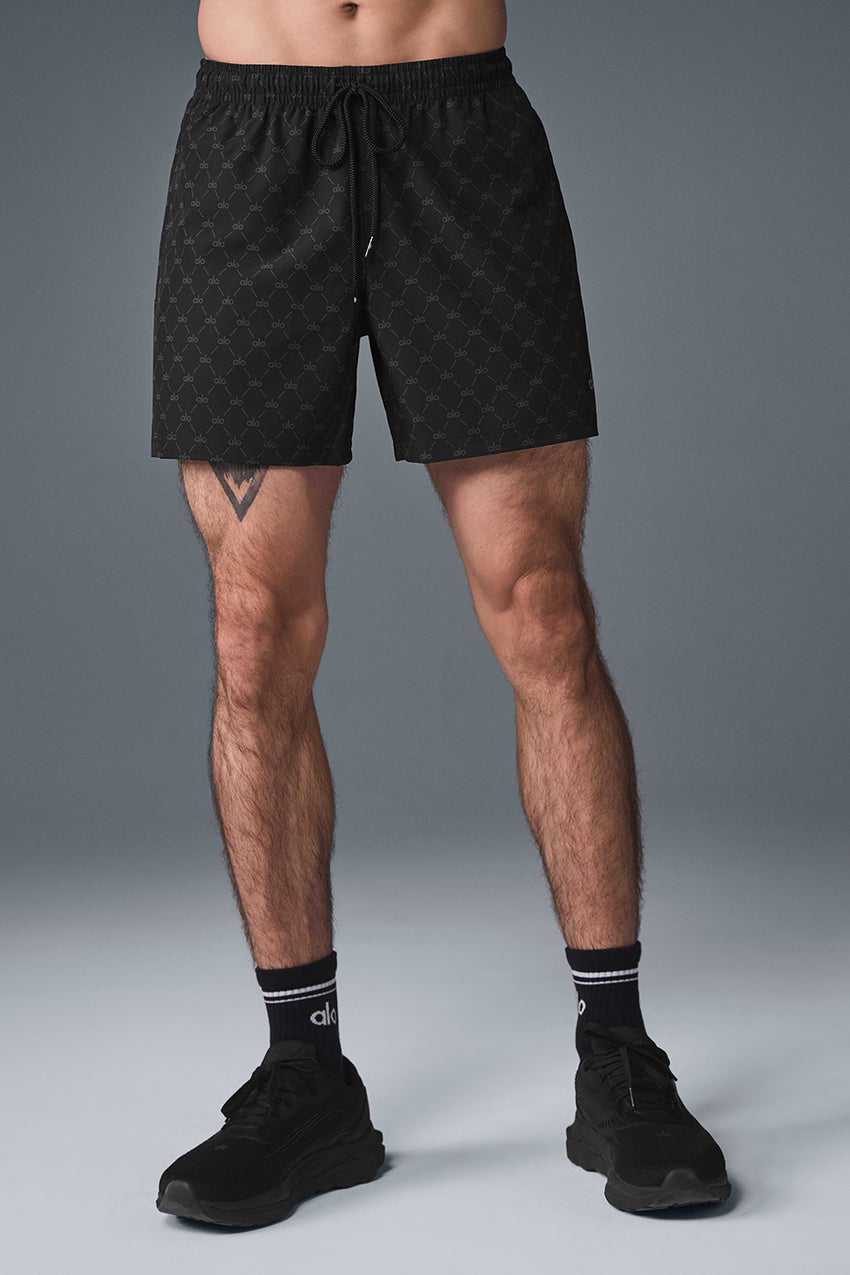 7'' Diamond Circuit Short - Anthracite/Black