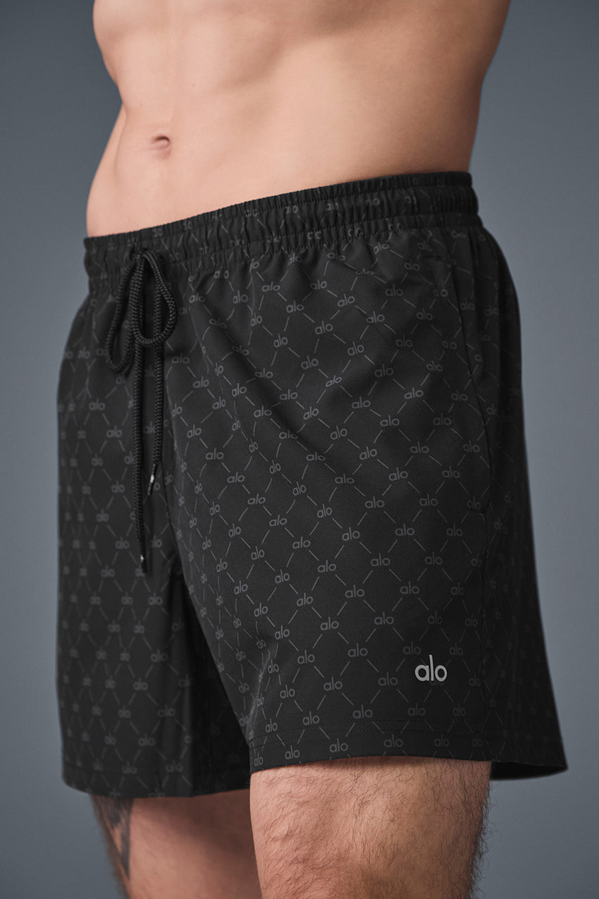 7'' Diamond Circuit Short - Anthracite/Black
