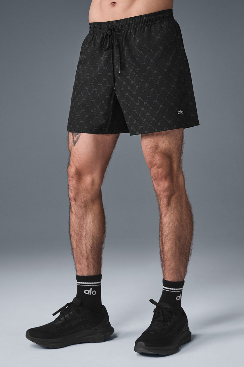 7'' Diamond Circuit Short - Anthracite/Black