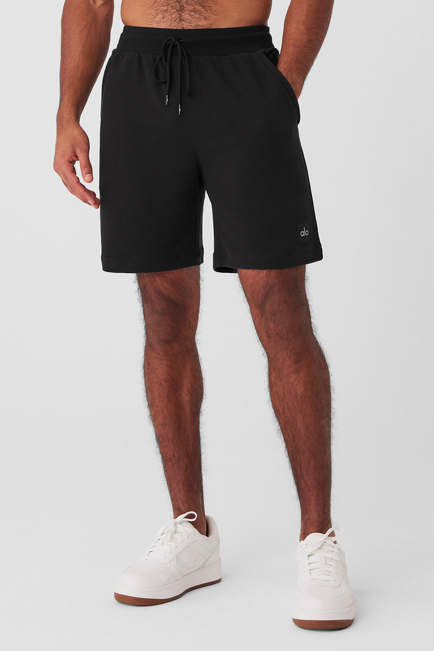7" Micro Waffle Fast Break Short - Athletic Heather Grey