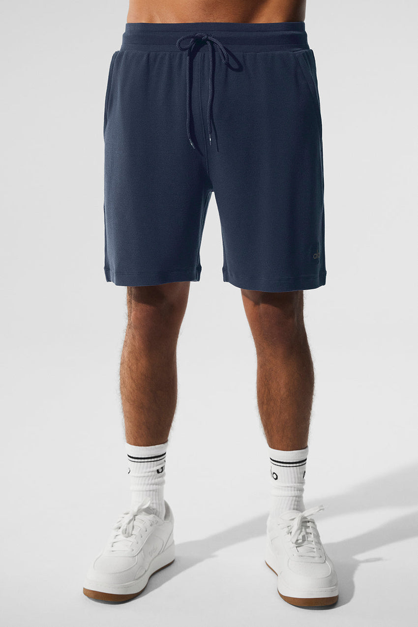 7" Micro Waffle Fast Break Short - Athletic Heather Grey