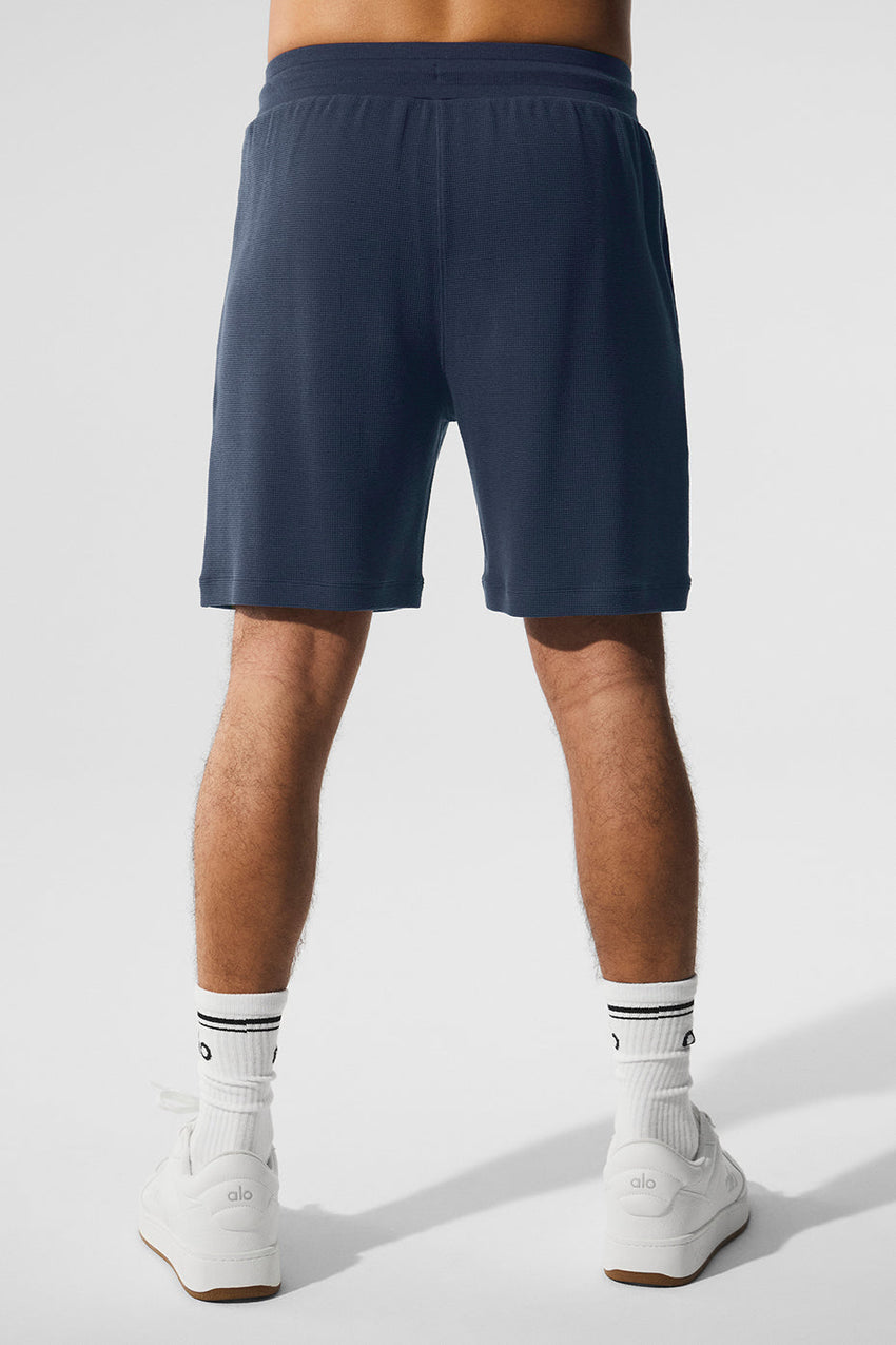 7" Micro Waffle Fast Break Short - Athletic Heather Grey