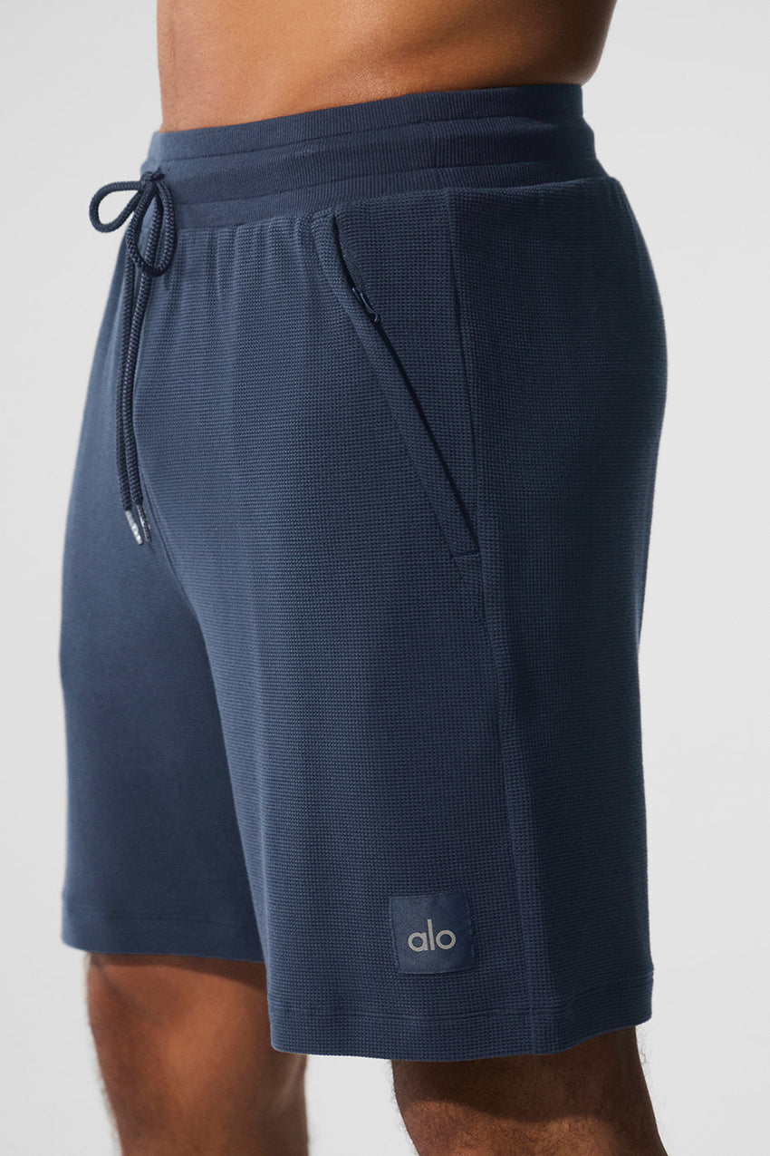 7" Micro Waffle Fast Break Short - Athletic Heather Grey