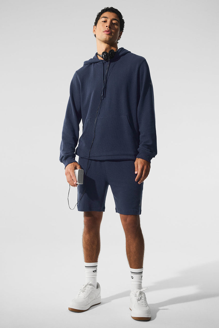 7" Micro Waffle Fast Break Short - Athletic Heather Grey