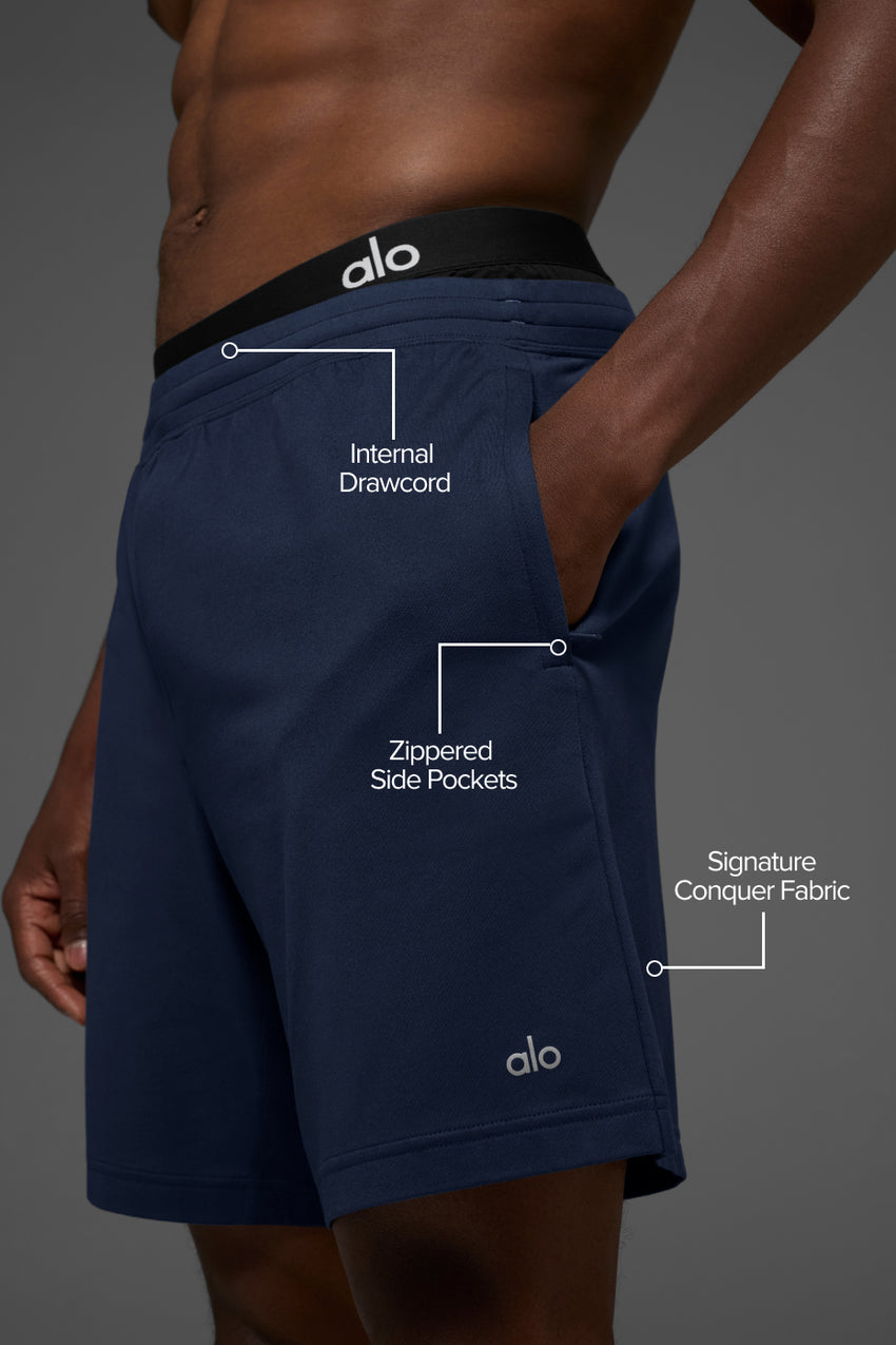 7" Conquer React Performance Short - Black