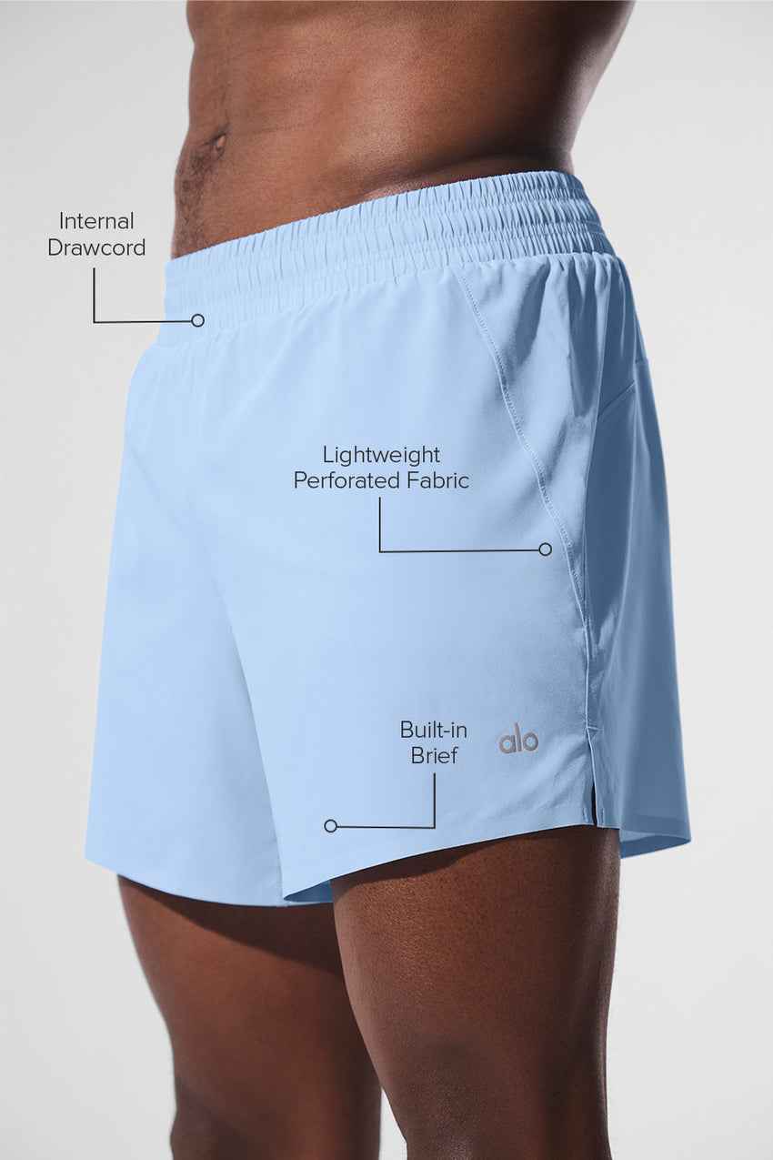5" Adapt Running Short - Black