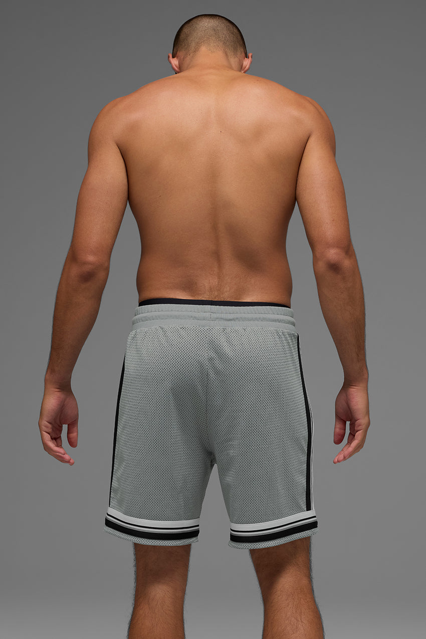 7" Key Mesh Basketball Short - Espresso