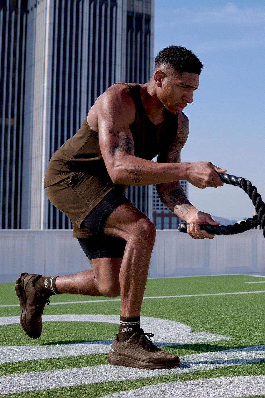 Conquer React 2-In-1 Performance Short - Anthracite/Black